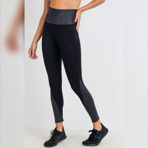 COPY - Glitter Infused Highwaist Seamless Leggings - Picture 1 of 8